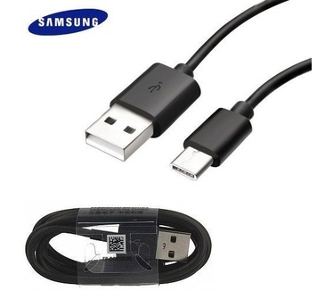 Samsung Galaxy S8 / S8 Plus Type-C Originele 1,2 meter Data + oplaadkabel - Zwart