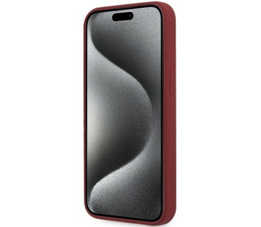 BMW Silicone Back Case - Apple iPhone 15 Pro Max (6.7") - Rood Rood