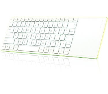 Rapoo E2800P Wireless Touch Keyboard Wit/Groen