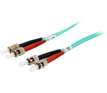 Equip ST/ST Fiber Optic Patch Cable, OM3, 20m