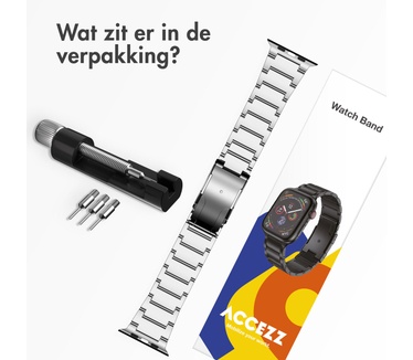Accezz Titanium stalen bandje