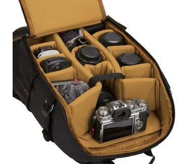 Case Logic Viso CVBP-105 Slim Camera Rugzak Oranje, Zwart