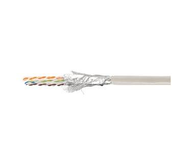 Equip Cat.6 S/FTP Installation Cable, LSZH, Solid Copper, 100m