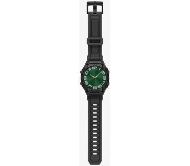 Spigen Rugged Armor Pro Case Samsung Galaxy Watch Ultra Zwart