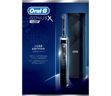Oral-B Genius X 20000 Luxe Edition Elektrische Tandenborstel Zwart Powered By Braun