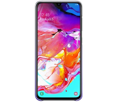 Samsung Galaxy A70 Gradation Cover  Paars