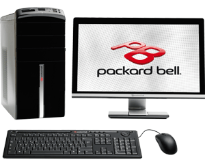 Packard Bell iXtreme X7134 desktop + Maestro 242ws 24" TFT-scherm