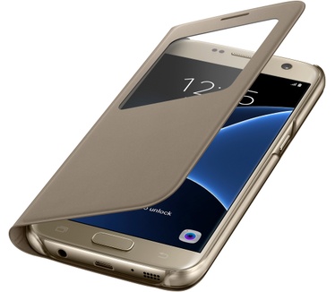 Samsung Galaxy S7 S-View Cover (Galaxy S7) Goud