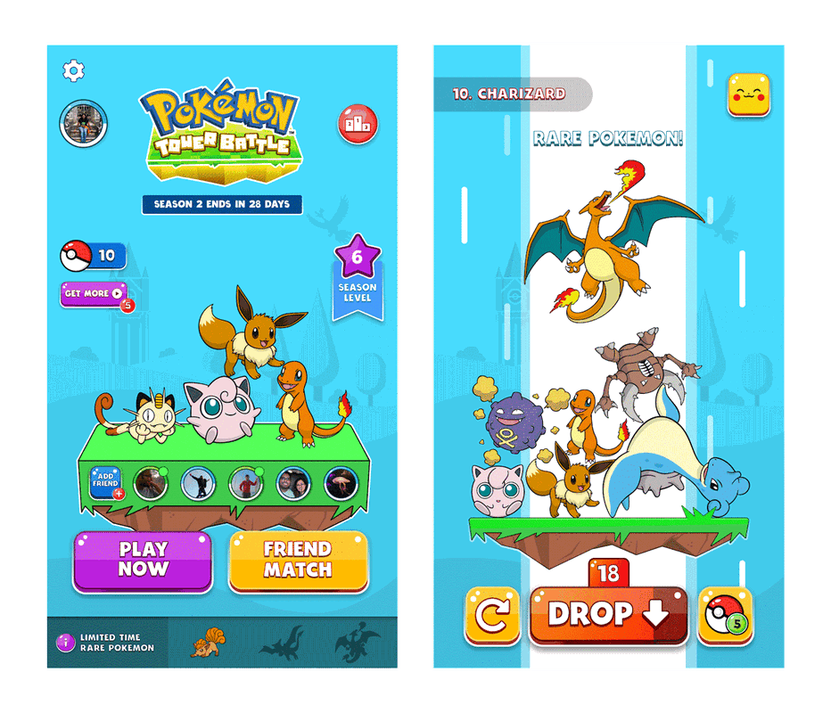 Pokémon-games zijn voor het eerst ook te spelen op Facebook - Tweakers