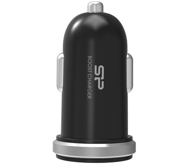 Silicon Power Auto Lader 2 ports 2,1A Zwart