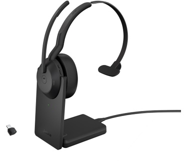Jabra Evolve2 55 - Link380c MS Mono with Charging Stand