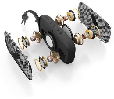 Nude PS039BKG Move Super M Bluetooth Portable Speaker - Mint