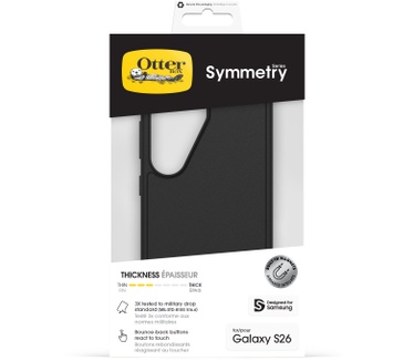 Otterbox Symmetry Magnets Series voor Samsung Galaxy S26, zwart