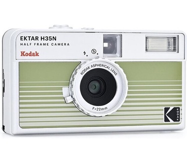 Kodak EKTAR H35N Half Frame Film Camera Groen