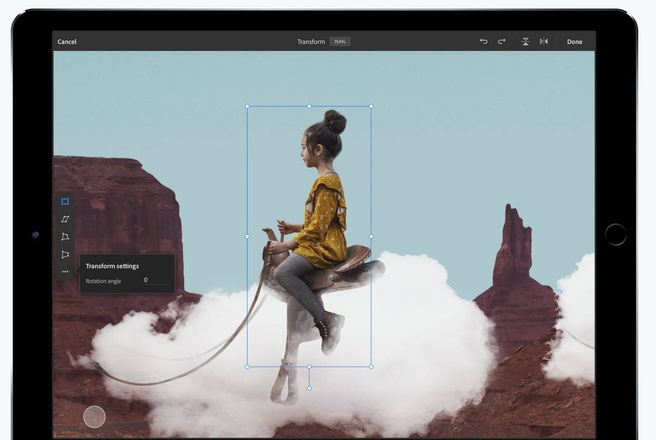 Photoshop Adobe iPad