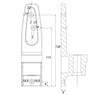 Multibrackets M VESA Flexarm 360 III Black 75 100 200