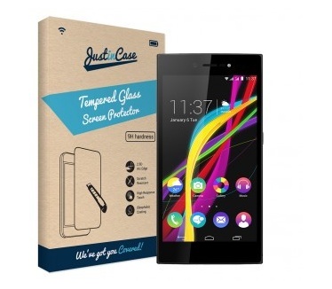 Just in Case Tempered Glass Wiko Highway Star 4G - Arc Edge