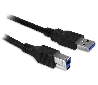Ewent 3m, USB 3.0-A - USB 3.0-B