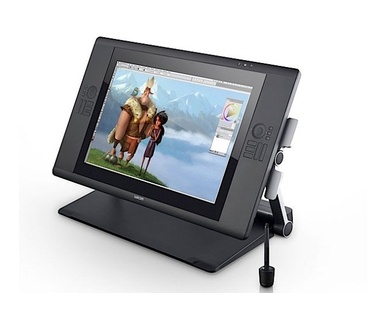 Wacom Cintiq 24HD touch Zwart