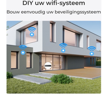 Reolink W320-B - 5 MP beveiligingscamera voor buiten, 2,4/5 GHz wifi, detectie van personen/voertuigen/dieren, 30 meter nachtzicht