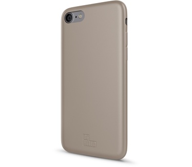 BeHello iPhone 7 Soft Touch Gel Case Gold