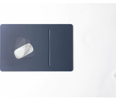 Pout HANDS3 PRO Fast Wireless Charging Mouse Pad - Blauw