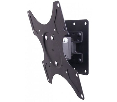 Techly 19-37" Wall Bracket for LED LCD TV Tilt 1 Swivel Black" ICA-LCD 2900B