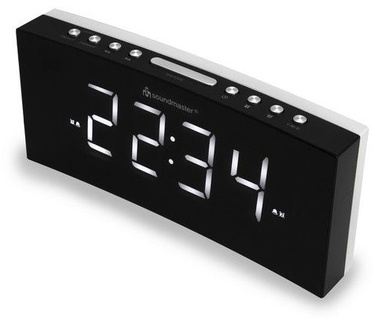 Soundmaster UR8800 Jumbo LED alarmklok met USB laadfunctie