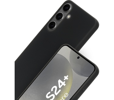 Mobiparts Silicone Cover Samsung Galaxy S24 Plus Black
