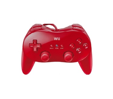 Nintendo Wii Nintendo Wii Classic Controller Pro Rood, Nintendo Wii U, Wii Rood, Wii, Wii U