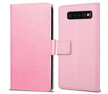 qMust Samsung Galaxy S10 Wallet Hoesje Roze