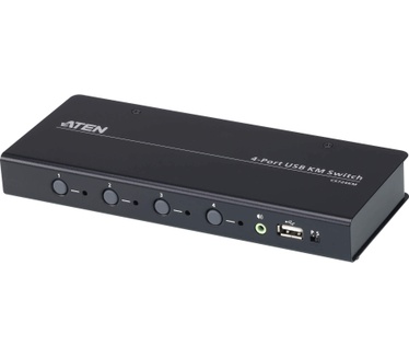Aten CS724KM 4-port USB Boundless KM Switch (Cables included)
