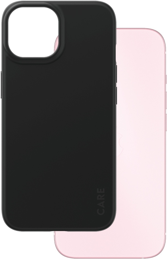 PanzerGlass CARE by PG BLK iPhone 15 (Apple iPhone 15) Transparant