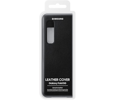 Samsung Leather Cover Galaxy Fold 5G black