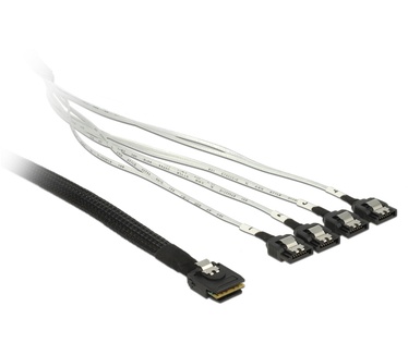 Delock 1m, SFF-8087/4 x SATA 7p