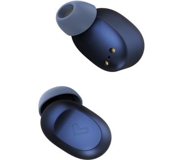 Energy Sistem Earphones True Wireless Urban 3 Indigo sport-hoofdtelefoon (True Wireless, Compact Design, Charging Case met draadloos opladen, voice-assistent, touch-control), blauw