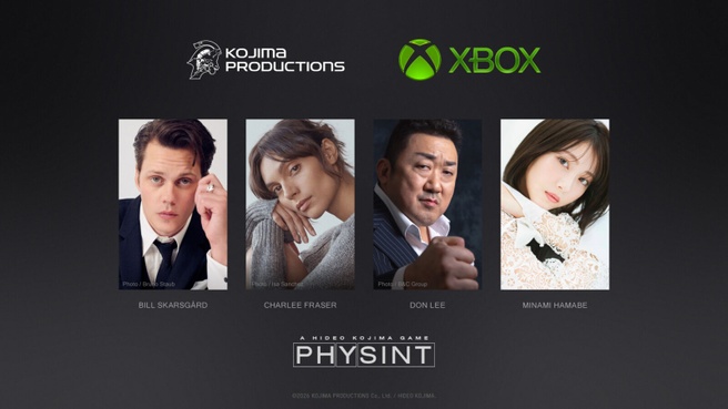 Hideo Kojima Physint acteurs