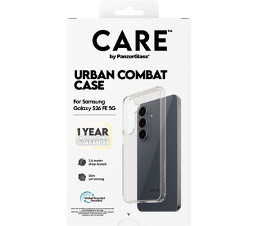 PanzerGlass CARE™ by PanzerGlass® Urban Combat Case Transparent Samsung Galaxy S26 FE 5G