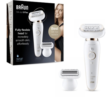 Braun Braun Silk-épil 9 Flex, Epilator Voor Makkelijker Ontharen, 4 extra’s, etui, 9-006 Flex