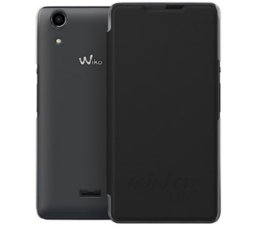 Wiko Rainbow Lite Folio Case - Zwart
