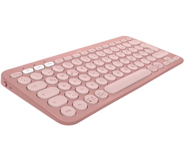 Logitech Pebble Keys 2 K380s, Qwertz DE, Roze