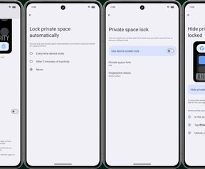 Android 15 Private Space. Bron: Android Authority