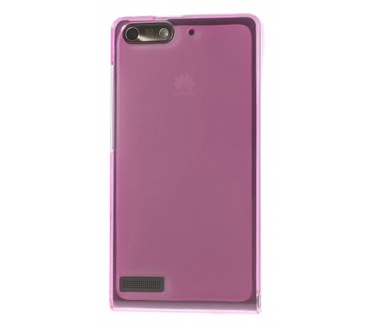 Kees Mat Gel Hoesje Huawei Ascend G6 - Roze