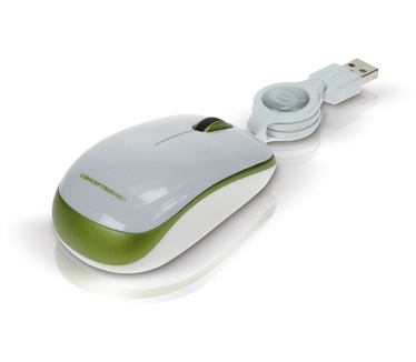 Conceptronic Optical Micro Mouse Green