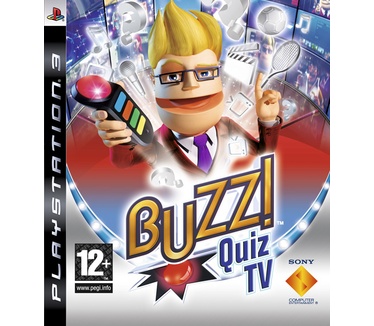 Buzz Quiz TV inclusief Buzzers, PlayStation 3