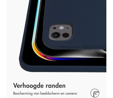 Accezz Liquid Silicone Backcover met penhouder