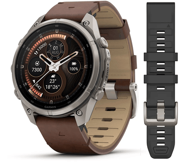 Garmin fēnix 9 Pro, 47mm, InReach, Titanium (Bruin)