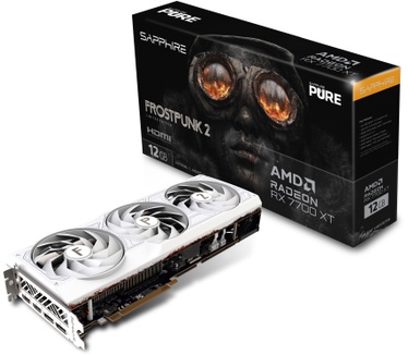 Sapphire Pure AMD Radeon RX 7700 XT 12GB Frostpunk 2 Edition