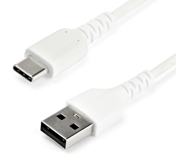 Startech.com USB 2.0 naar USB-C kabel 2m wit Wit