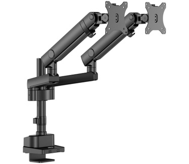 ACT Monitorarm office solid pro, mechanische veer, 2 monitoren